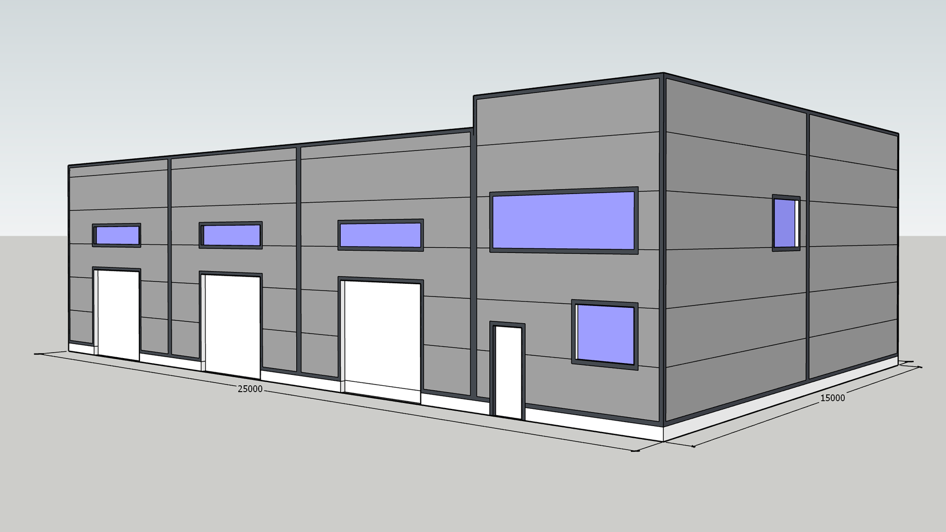 Завод ПК Веста объявляет о заказе быстровозводимого технического автосервиса 15Ш х 25Д х 4.4В в г. Архангельск, Россия