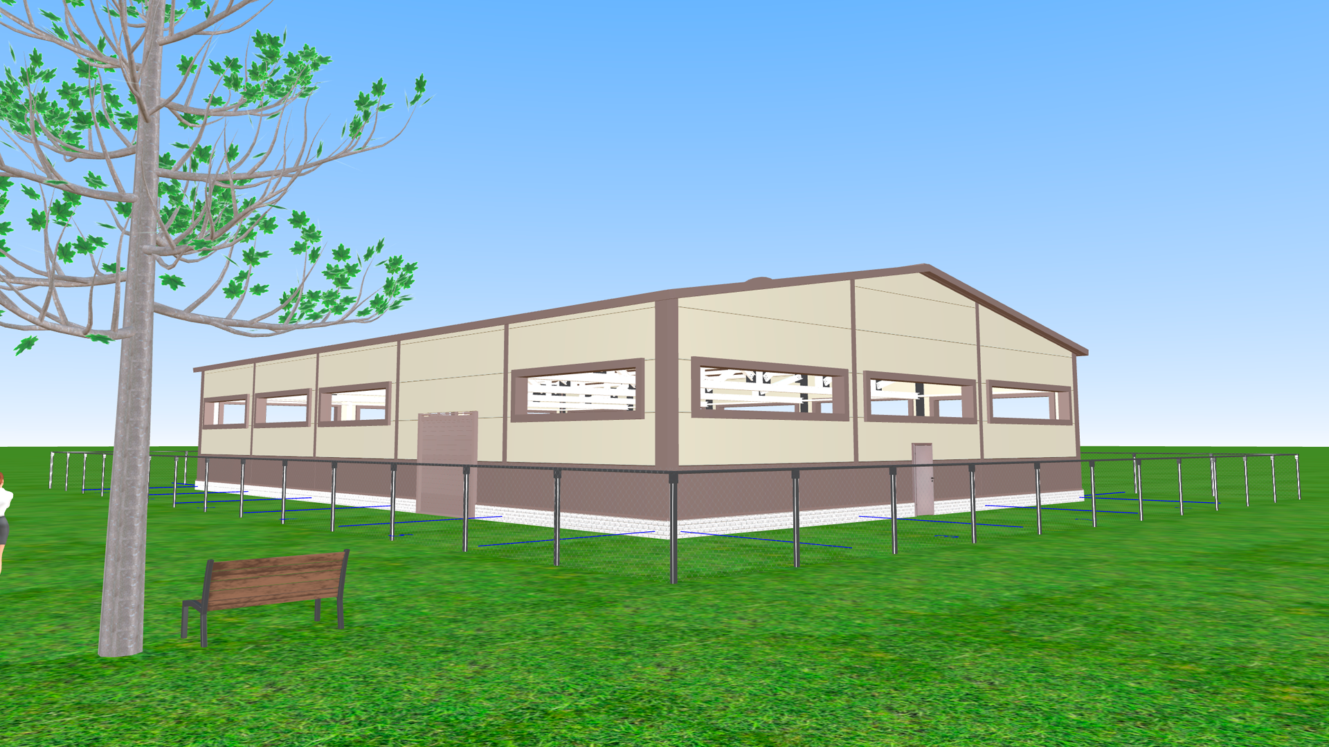 Завод ПК Веста объявляет о заказе быстровозводимого центра кинологов 20Ш х 30Д х 4В в г. Раменское, МО, Россия 