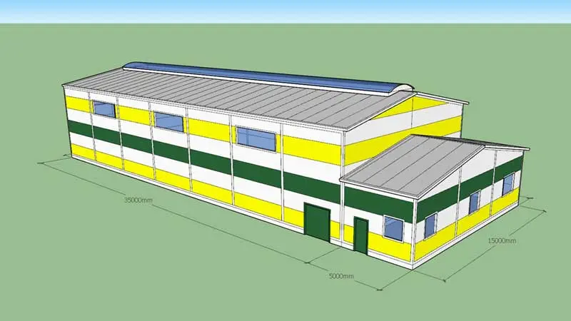 120. Быстровозводимый скейт парк 15х40х7.2 из ЛСТК в г. Вологда, Россия