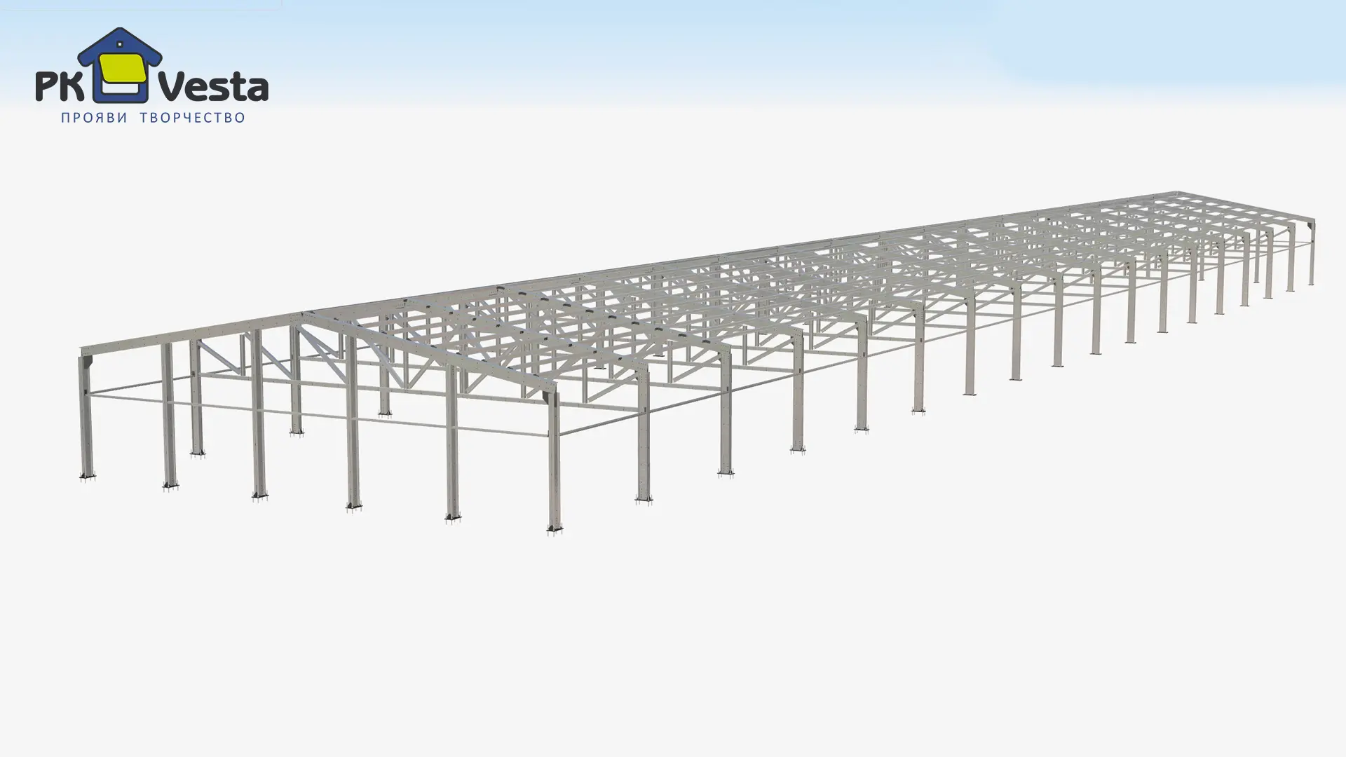 Сообщаем об экспортном заказе быстровозводимой облегченной надстройки 20Ш х 102Д х 1В (2 040кв.м.) из ЛСТК в г. Шымкент, Казахстан