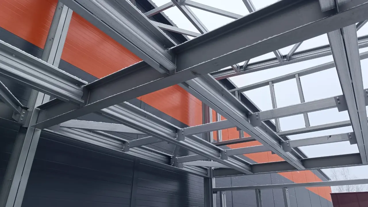 ПК Веста объявляет о заказе быстровозводимой офисной двухэтажной пристройки 8Ш х 24Д х 3/2.6 из ЛСТК к существующему зданию в г. Тула, Россия