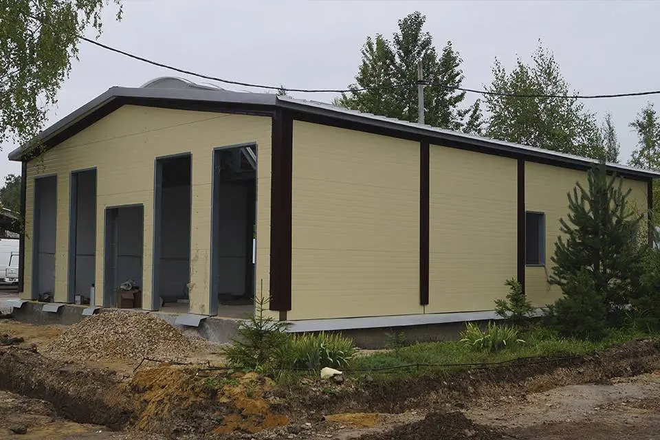 147. Быстровозводимый офис 10х13х3.6 из ЛСТК в г. Тула, Россия