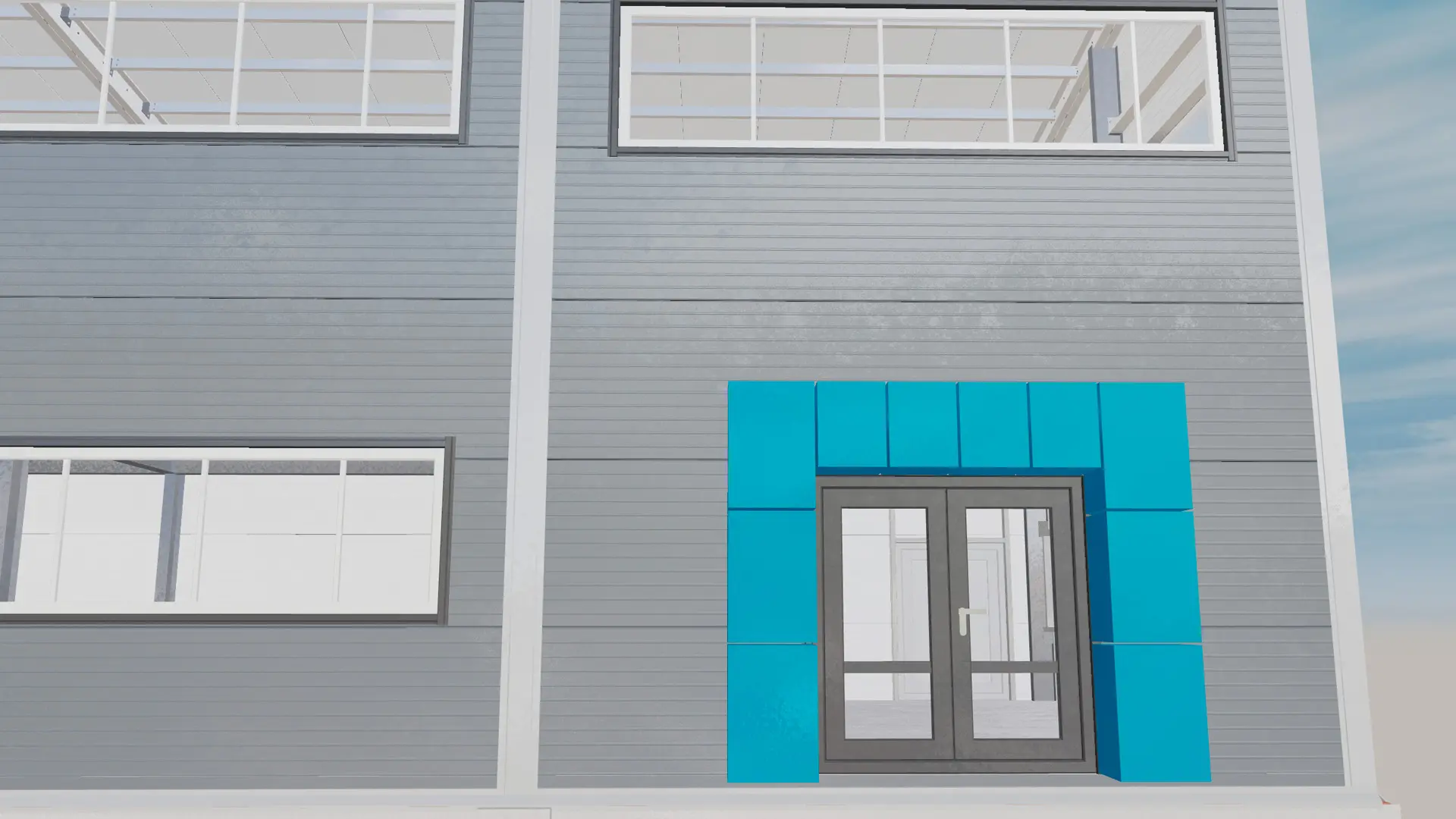 ПК Веста объявляет о заказе быстровозводимой офисной двухэтажной пристройки 8Ш х 24Д х 3/2.6 из ЛСТК к существующему зданию в г. Тула, Россия