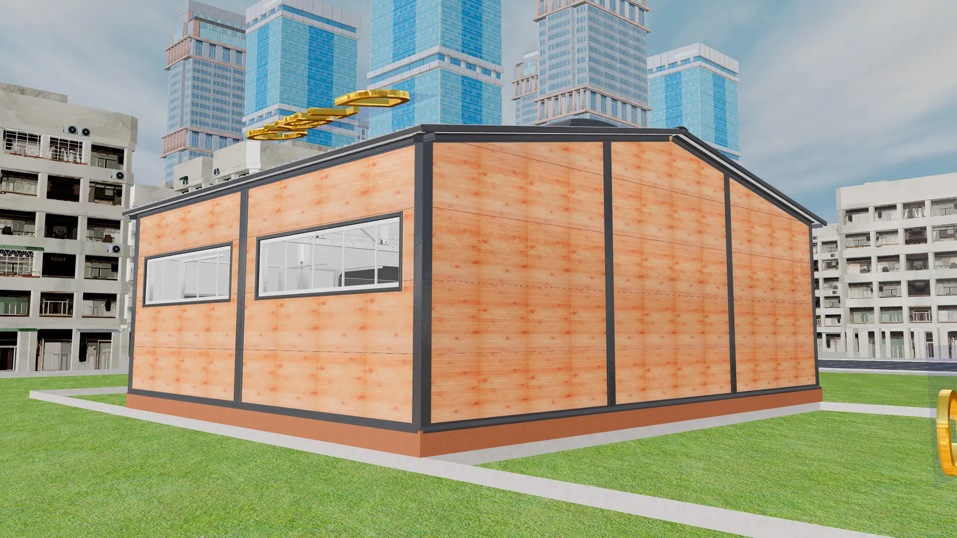 Завод ПК Веста объявляет о заказе быстровозводимого гаража 18Ш х 12Д х 4В из ЛСТК для хранения машин в г. Тула, Россия.