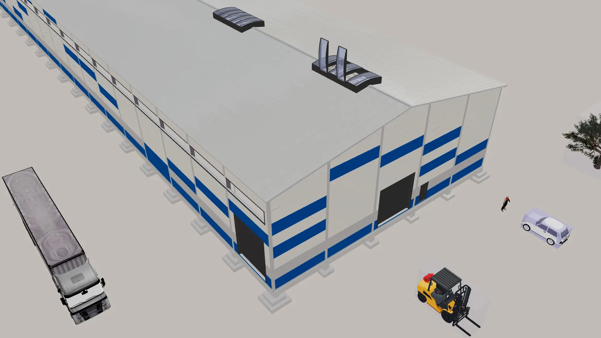 Завод ПК Веста объявляет о заказе быстровозводимого цеха 28Ш х 102Д х 7.2В по изготовлению сэндвич панелей в с. Кущевская, Россия