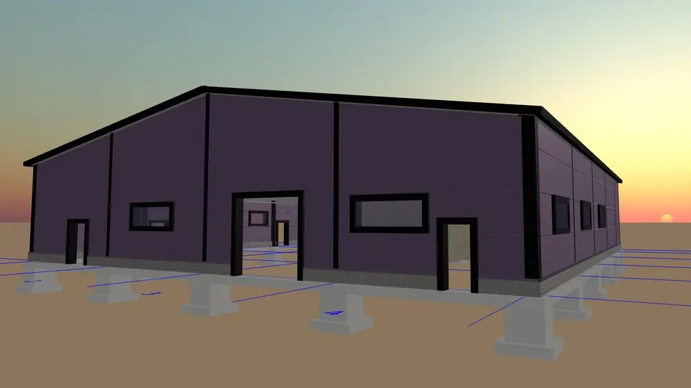 193. Быстровозводимая швейная  фабрика 24Ш х 27Д х 3.5В в г. Богородск, Россия