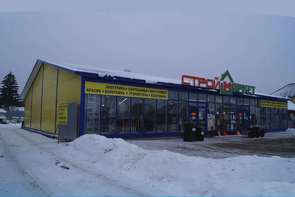 9. Быстровозводимый магазин из ЛМК, 24х24х3,5 в г. Тула, Россия