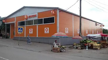 94. Быстровозводимый магазин ДИКСИ 24 х 36 х 4 в г. Тула, Россия